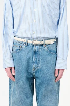 Vanilla Croc Bull Hide