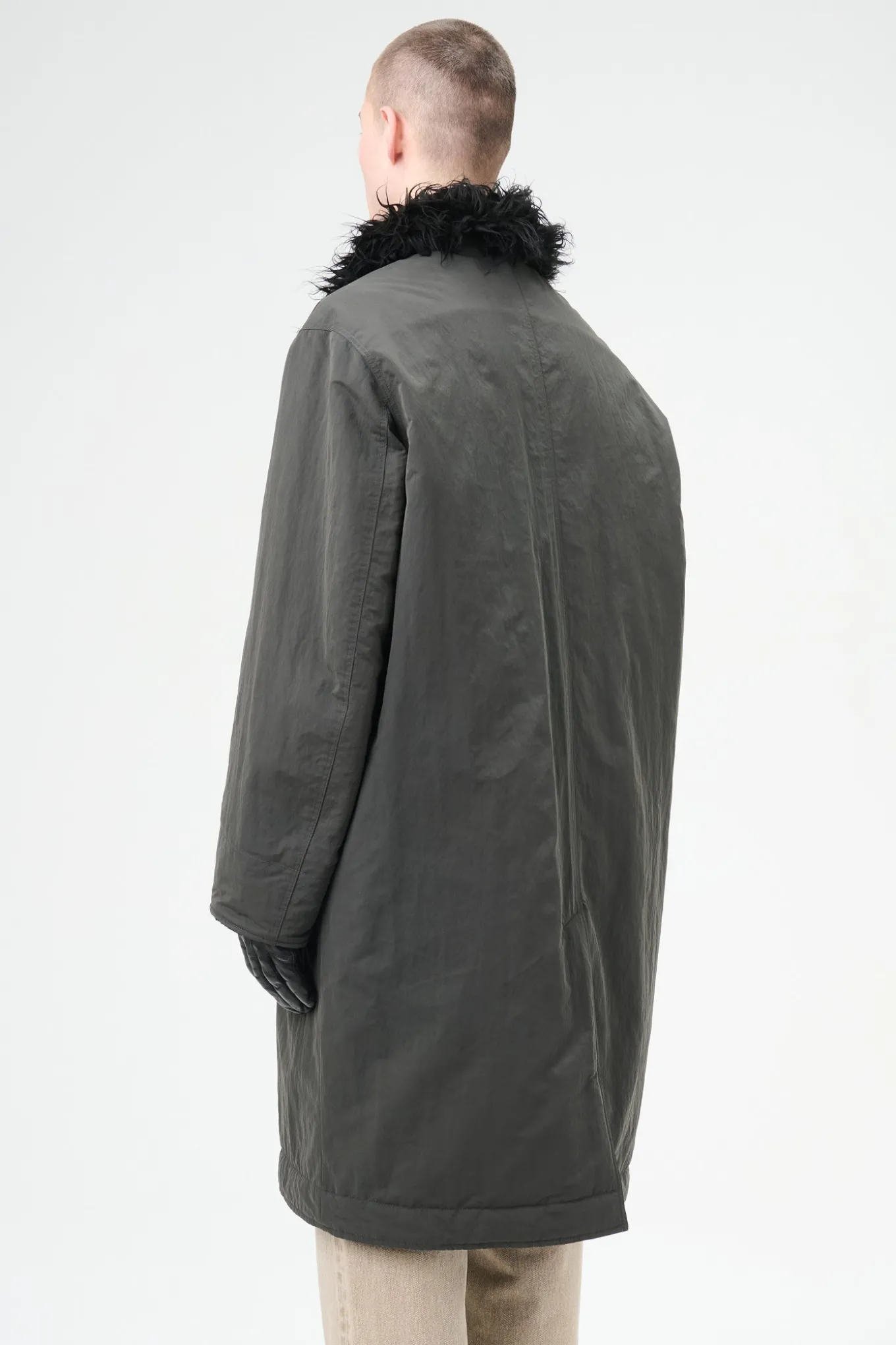 Vapor Charcoal Peached Nylon