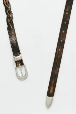 Vintage Black Leather