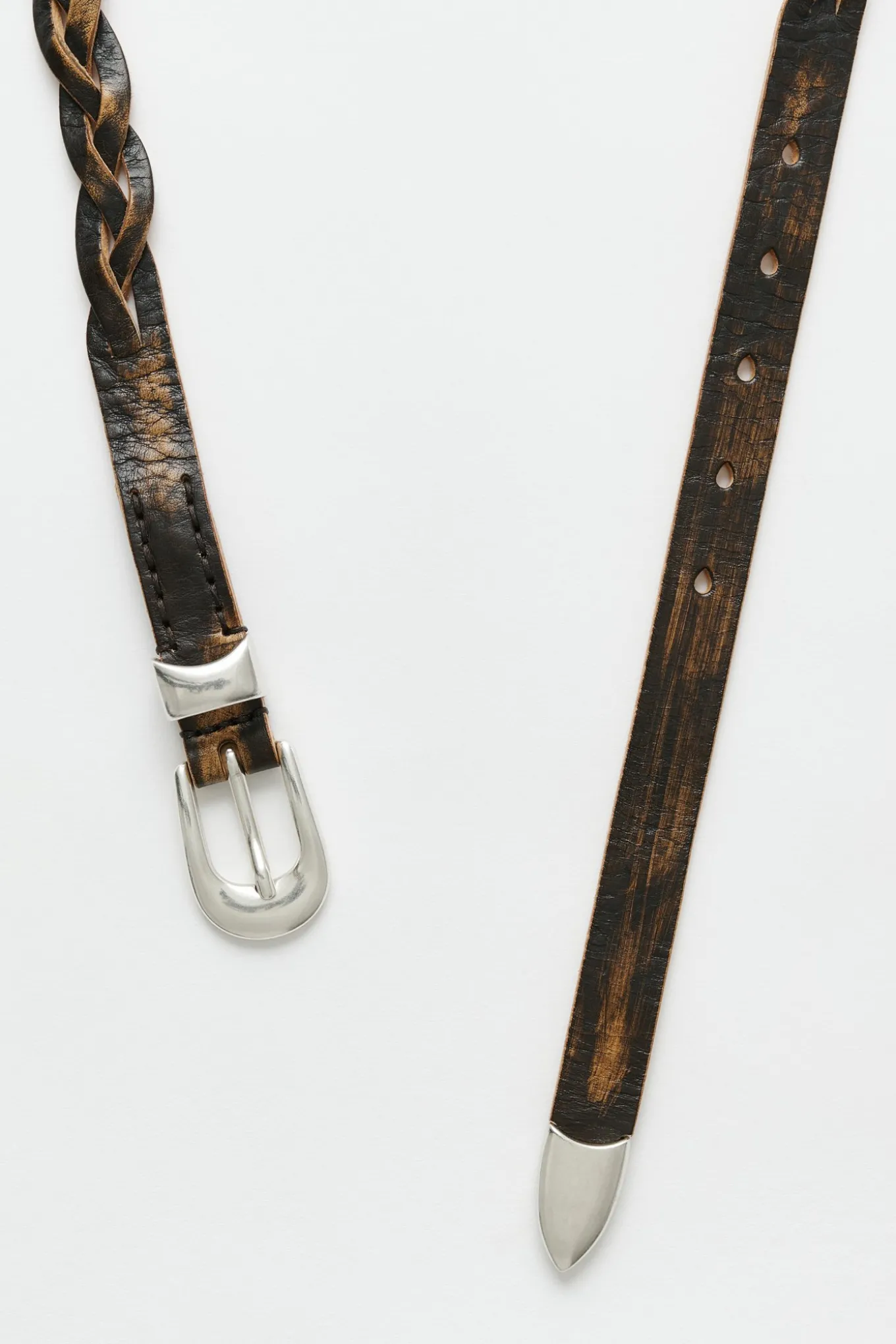 Vintage Black Leather