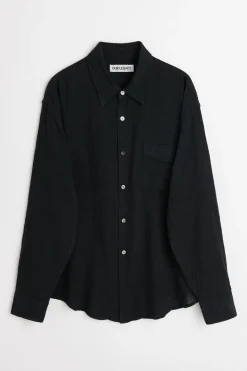 Washed Black Air Cotton