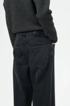 Washed Black Denim