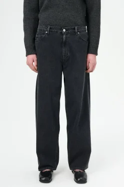Washed Black Denim