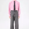 Washed Grey Torino Stripe