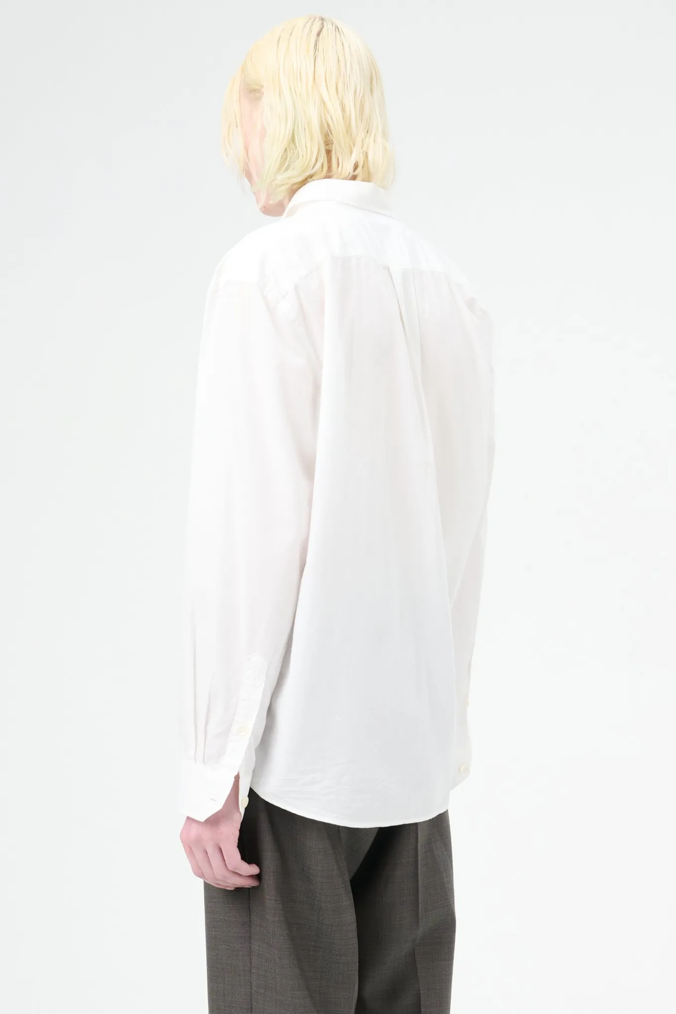 White Liquid Poplin