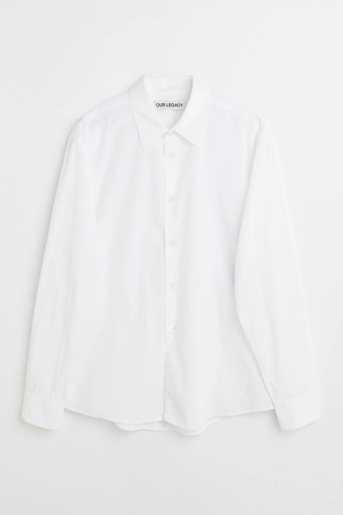 White Liquid Poplin