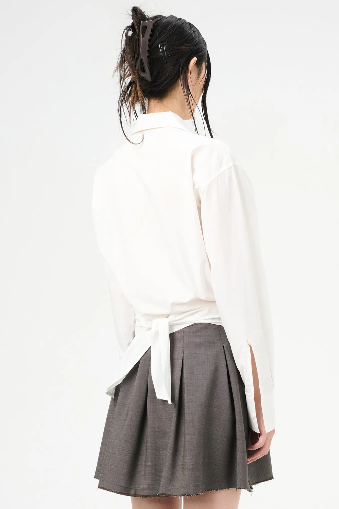 White Organic Poplin