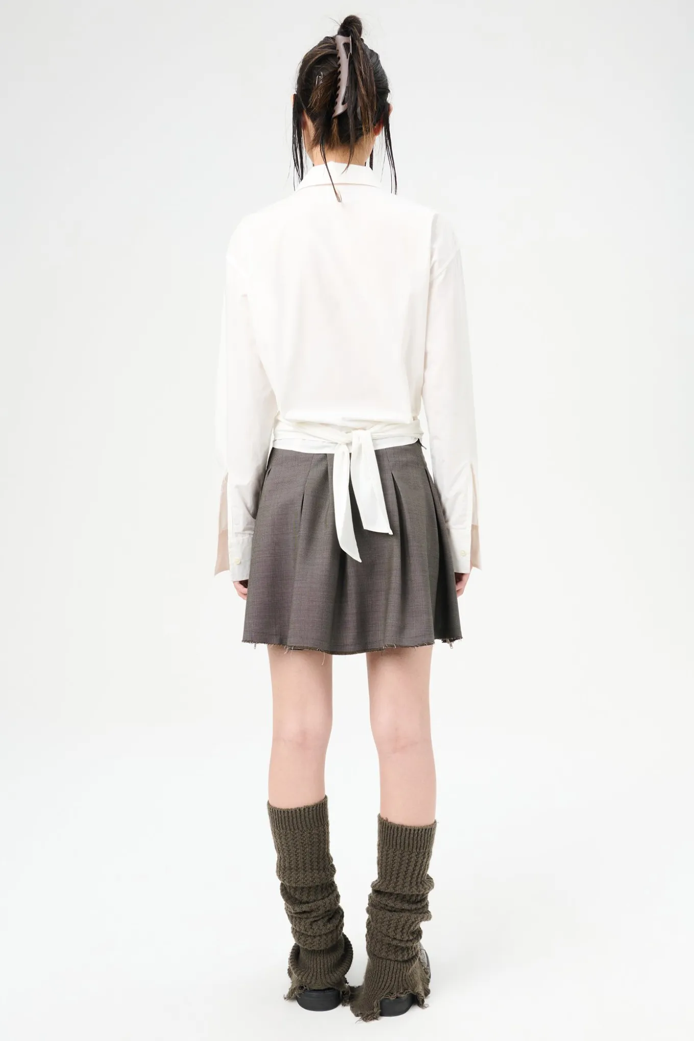 White Organic Poplin