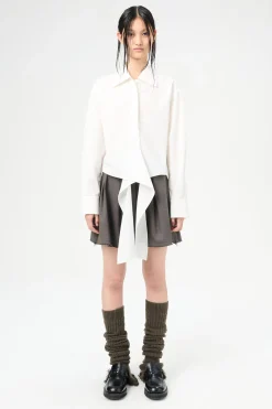 White Organic Poplin