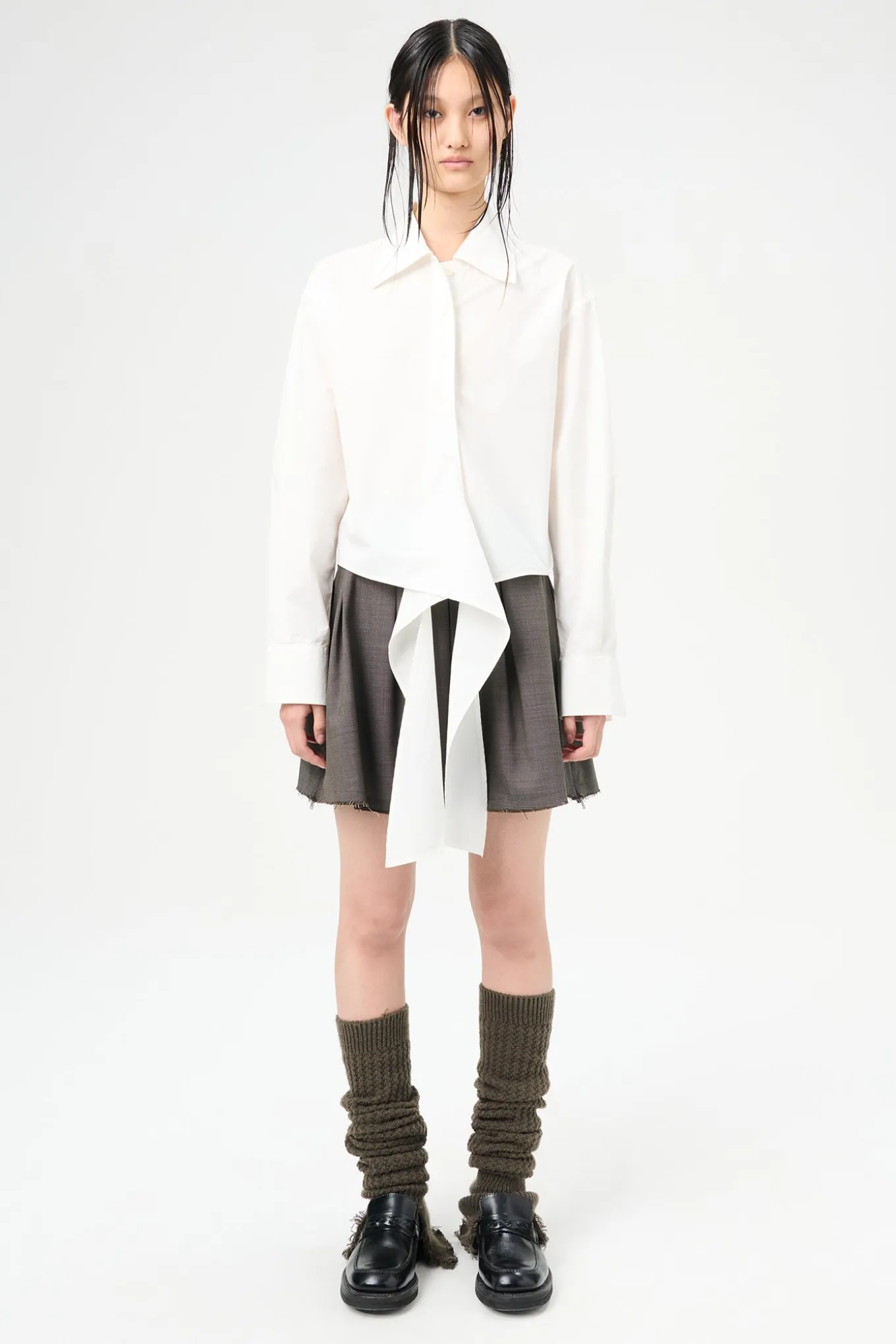 White Organic Poplin