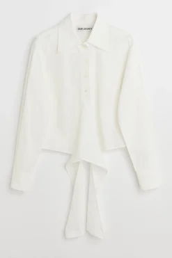 White Organic Poplin