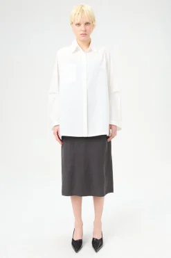 White Peached Cupro