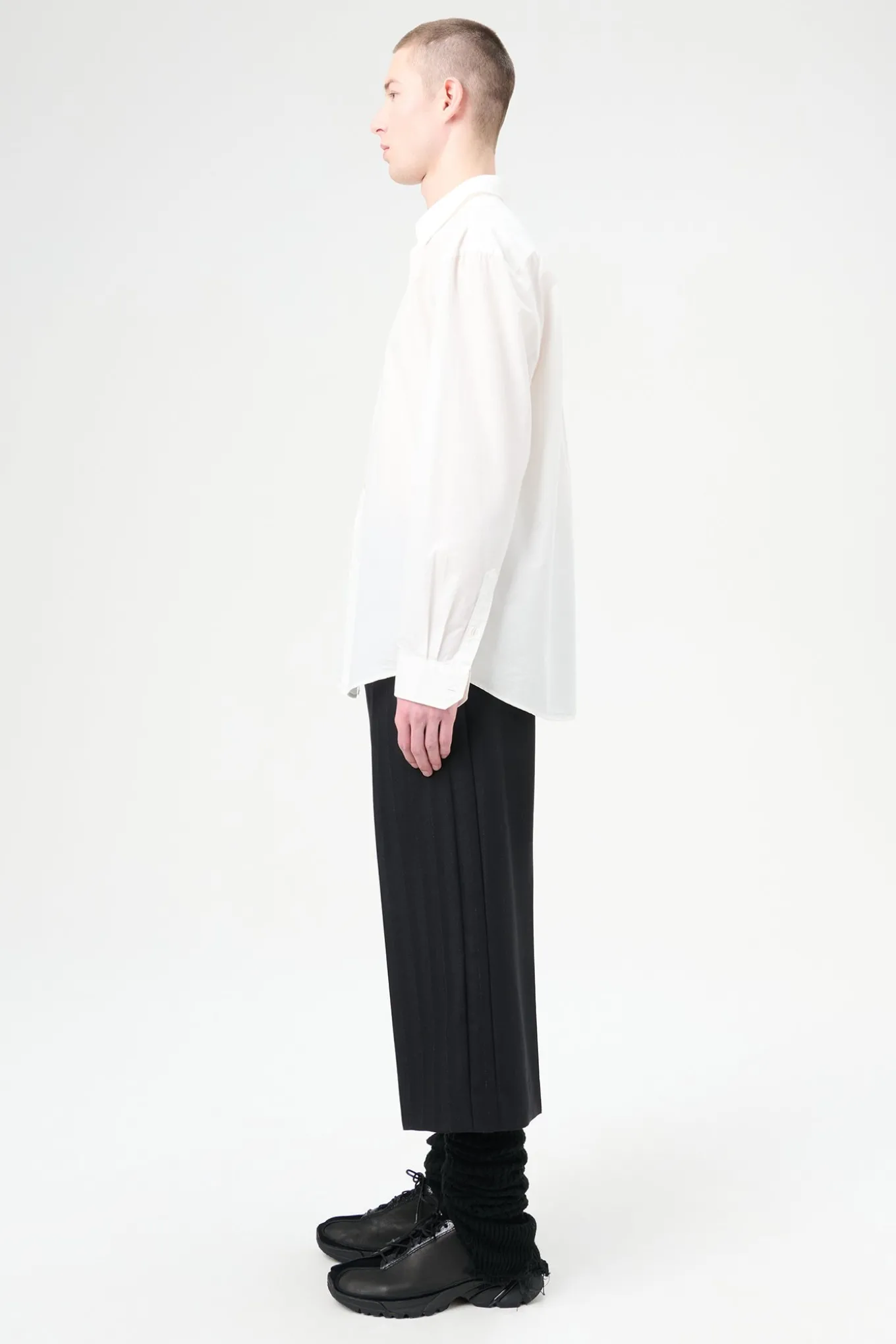 White Peached Cupro Poplin