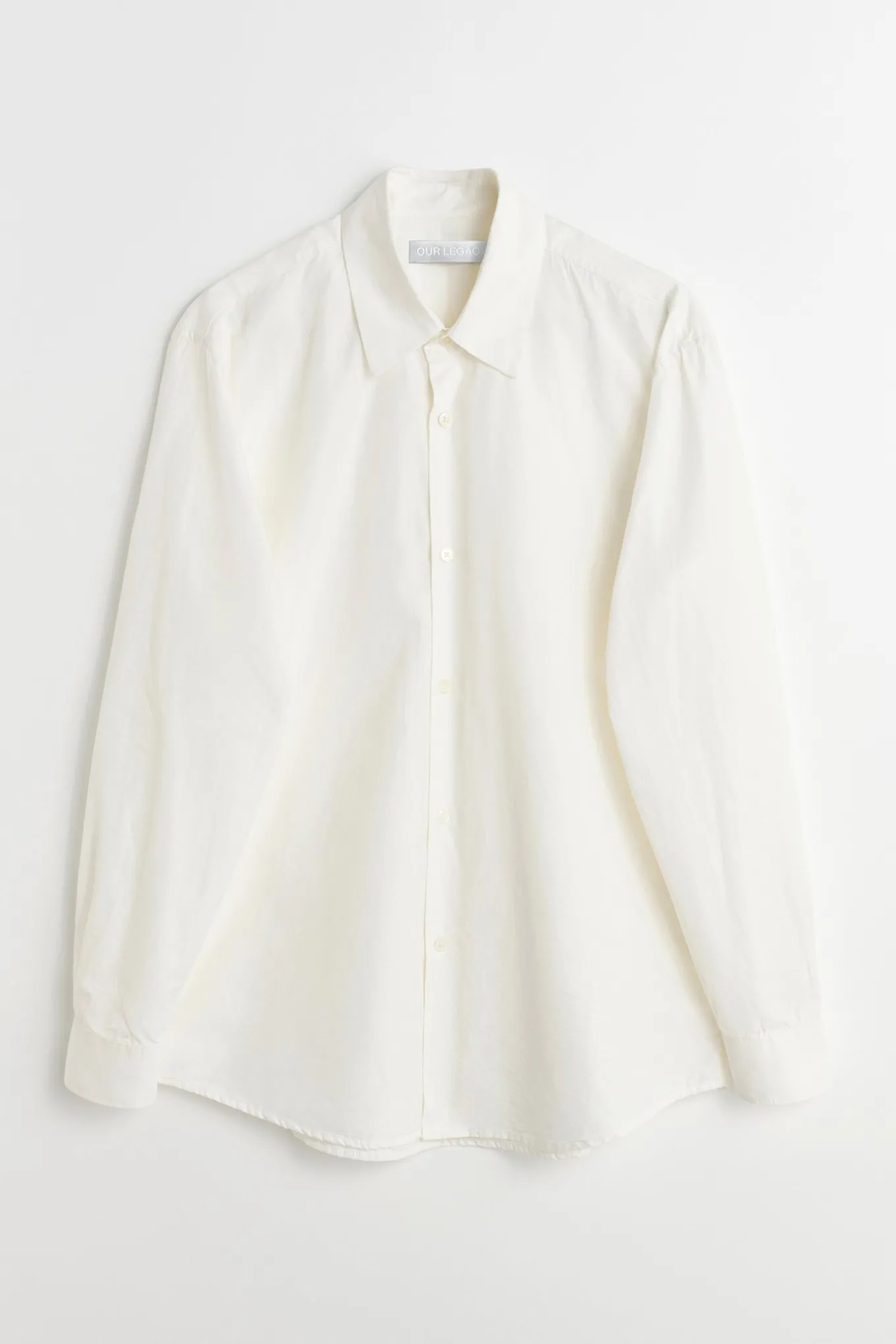 White Peached Cupro Poplin