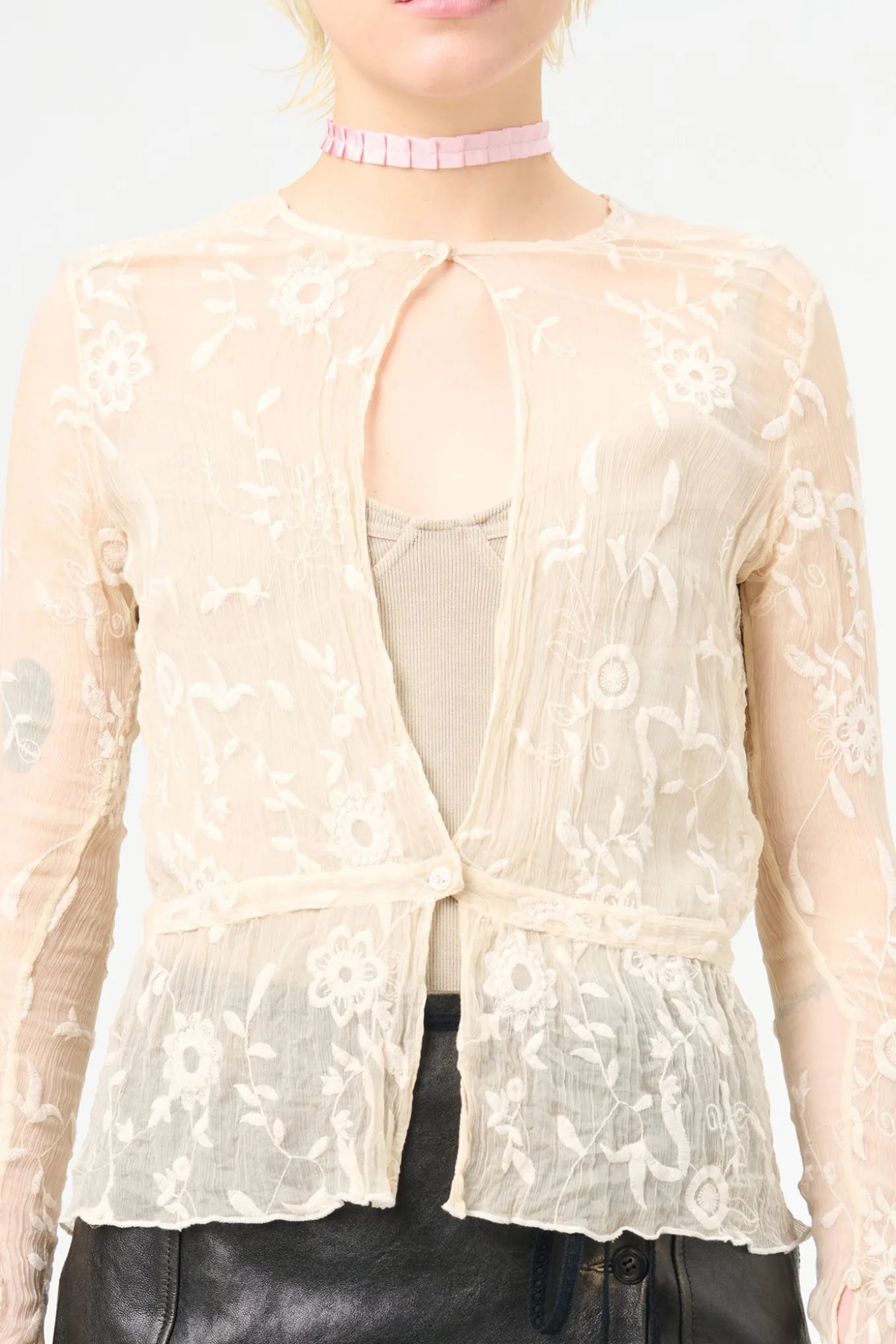Winter Garden Organza