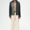 Worn Brown Lambskin