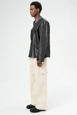 Worn Brown Lambskin