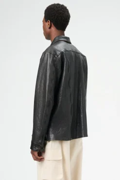 Worn Brown Lambskin